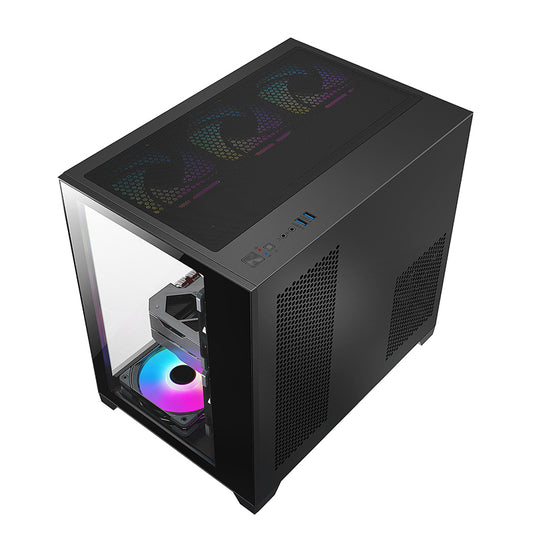 Ipason Aquaspace Pro i7 13700F 16x Cores 24x Threads up to 5.20 GHz RTX4070 12G  DDR5 32G 5600MHz 1TB M.2 NVMe SSD Windows 11 Home Best Desktop Computers