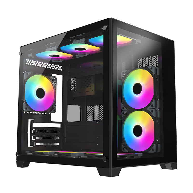 Ipason Aquaspace Pro i7 13700F 16x Cores 24x Threads up to 5.20 GHz RTX4070 12G  DDR5 32G 5600MHz 1TB M.2 NVMe SSD Windows 11 Home Best Desktop Computers